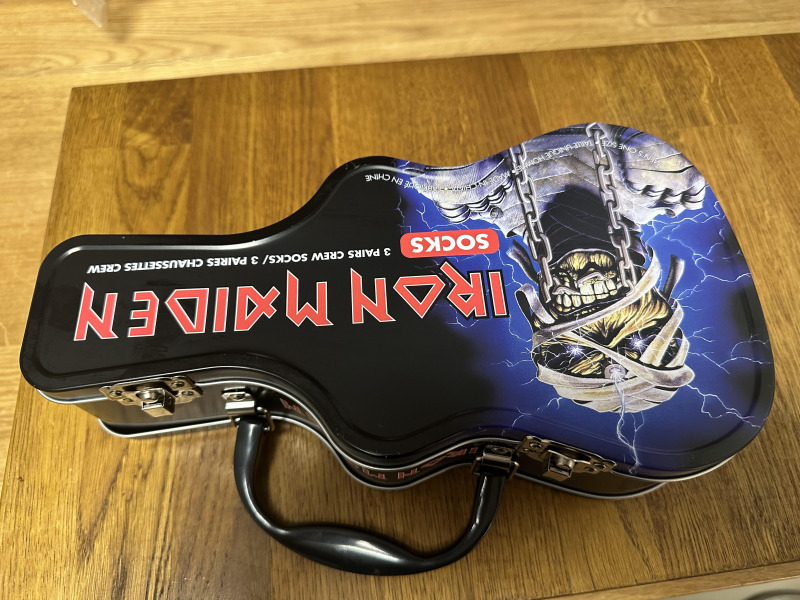 skarpetki IRON MAIDEN box - zestaw 3 par