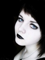 CZARNA SZMINKA DO UST GOTH (#110) CZARNA SZMINKA DO UST GOTH (#110)