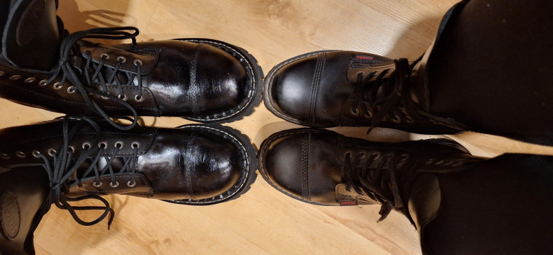 glany STEADY'S - 10 dziurek, czarne (STE/10)