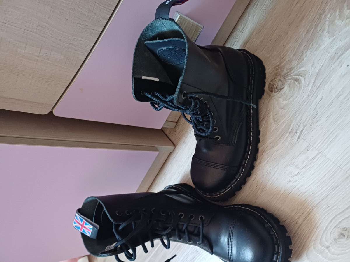 glany STEADY'S - 10 dziurek, czarne (STE/10)