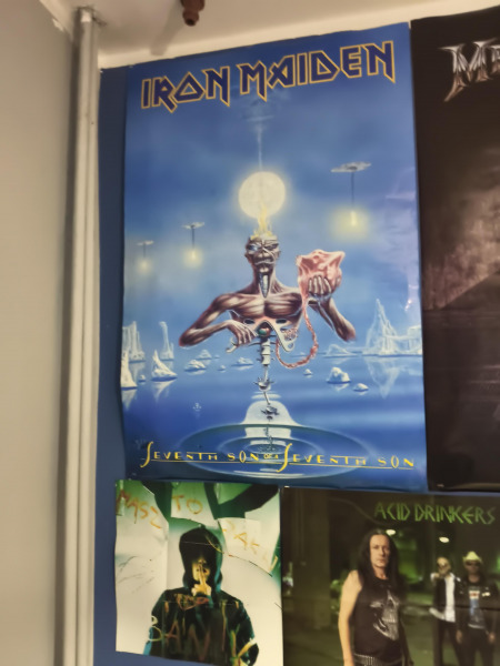 plakat IRON MAIDEN - SEVENTH SON OF A SEVENTH SON