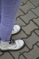 glany STEEL - FULL WHITE (10-dziurkowe) glany STEEL - FULL WHITE (10-dziurkowe)