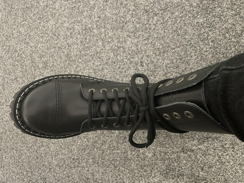 glany STEEL - BLACK (10 dziurek) podeszwa MONSTER