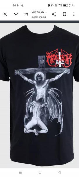 koszulka MARDUK - CHRIST RAPING BLACK METAL