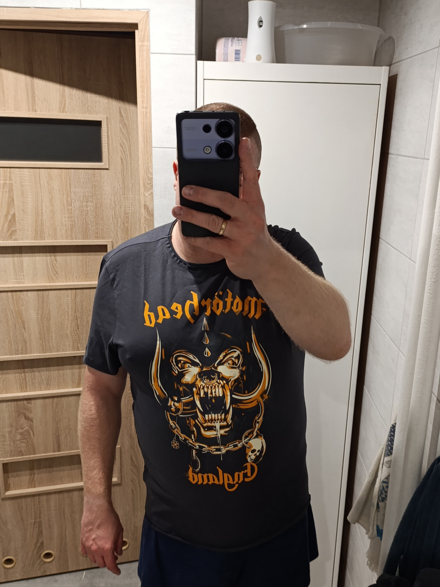 koszulka MOTORHEAD - BRONZE ENGLAND ciemnoszara