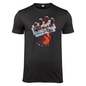 koszulka JUDAS PRIEST - BRITISH STEEL ciemnoszara