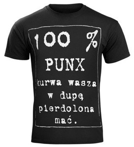 koszulka 100% PUNX...