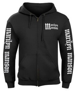 bluza MARILYN MANSON rozpinana, z kapturem
